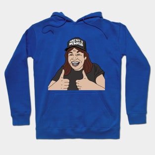 Wayne's World Excellent Thumbs Up 90s Funny Movie Hoodie